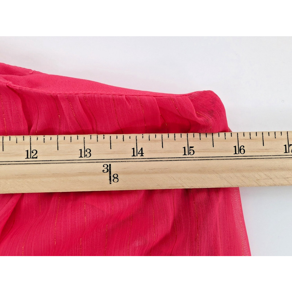 NWT Ted Baker Pinata Pink Midi Dress High Low Sz XS Tropical Resort Vacation - Picture 11 of 13